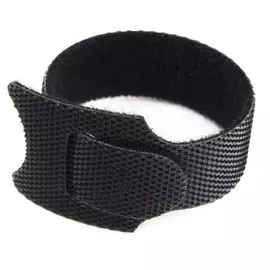 Хомут Cablexpert Velcro VT-125x11BK 125 x 11 мм, черные (12 шт.)