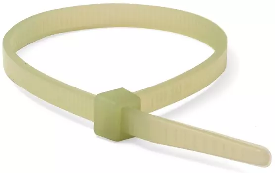 Хомут DKC 25215SRCT P6.6 устойчивый к высоким температурам, оливковый 4,8x200 мм, "Quadro", уп/100 шт, (замена выведенному из ассортимента 25215CT)