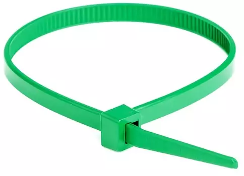 Хомут DKC 25217SRCG P6.6 стандартный, зеленый 4,8x300 мм, "Quadro", уп/100 шт, (замена выведенному из ассортимента 25217CG)