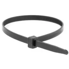 Хомут DKC 25315 P6.6 стандартный, черный, 4,8x200 "Quadro" (уп.100шт.)