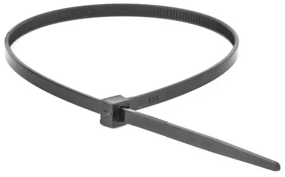 Хомут DKC 25317SR P6.6 стандартный, черный 4,8x300 мм, "Quadro", уп/100 шт, (замена выведенному из а