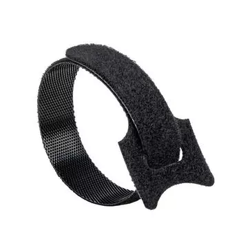 Хомут EKF hlct-2-b липучка 15х210 мм черный (20 шт)