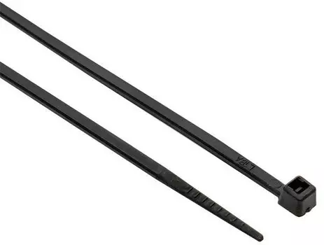 Хомут EKF plc-fl-ctsb-2.5x150 P6.6 стандартный (ч), 2.5x150 (100шт) FlexLock