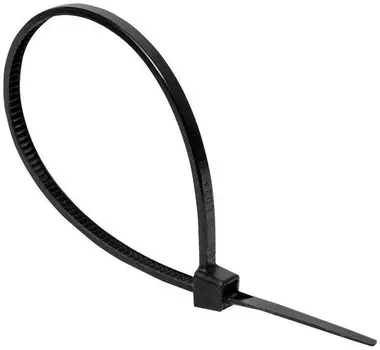 Хомут EKF plc-fl-ctsb-3.6x300 P6.6 стандартный (ч), 3.6x300 (100шт) FlexLock