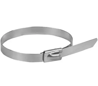 Хомут EKF plc-fl-tss-304-4.6x150 AISI 304 из нержавеющей стали, 4.6x150 (100 шт.) FlexLock