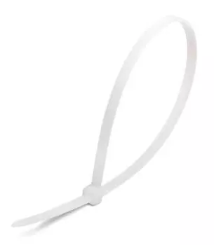 Хомут TOKOV ELECTRIC TKE-HNS-4.8-200-W/100 кабельный нейлоновый бел. 4.8х200 (уп.100шт)