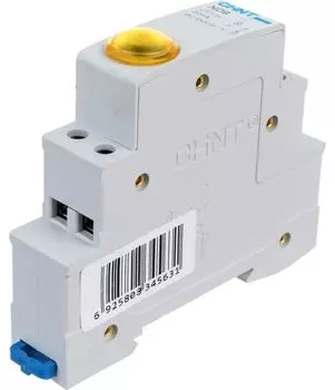 Индикатор CHINT 594118 ND9-1/y желт. AC/DC 230В (LED)