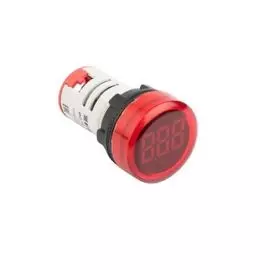 Индикатор EKF ed16-22vd-r значения напряжения ED16-22VD красный, PROxima