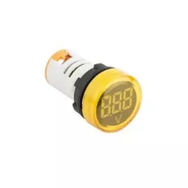 Индикатор EKF ed16-22vd-y значения напряжения ED16-22VD желтый, PROxima