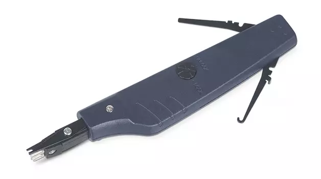 Инструмент Cabeus HT-344KR для заделки кабеля в контакты плинтов Krone и 110 типа, сенсорный