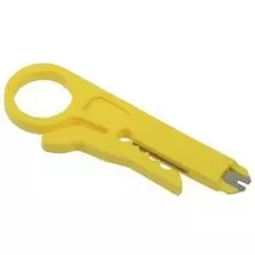 Инструмент ITK TS1-G60 для зачистки, обрезки и заделки 110 витой пары жёлтый