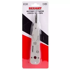 Инструмент Rexant 12-4201 для заделки и обрезки витой пары HT-3141, 110