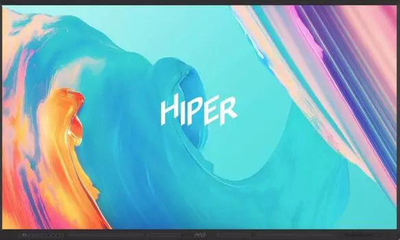 Интерактивная панель HIPER IFP6501-HE 65", 3840×2160, 16:9, IPS, 400кд/м², 1200:1, 8ms, 178°/178°, 4GB, 32GB, Android 11