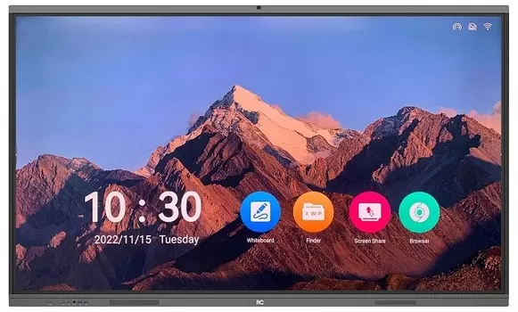 Интерактивная панель ITC TV-65820 65'' 4K 4core A55 2core Mali-G52MP2, 4GB, 32GB, Android 11