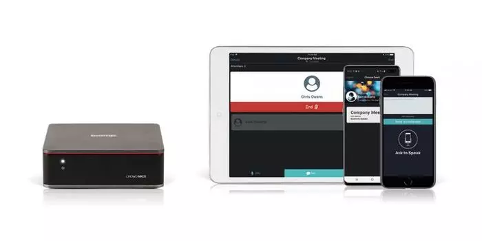 Интерфейс BIAMP Crowd Mics ATOM 912.0516.900/911.0516.900 AV interface and host device for Crowd Mics (App for IOS and Android is FREE!)