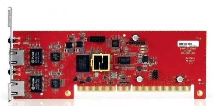 Интерфейсная карта BIAMP TesiraAVB-1CK 909.0334.900 Tesira AVB network card capable of up to 420x420 channels (Card Kit) (упаковка ОЕМ)