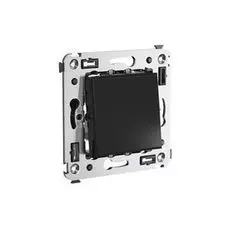 Инвертор DKC 4402123 в стену, одноклавишный, "Чёрный квадрат", "Avanti"