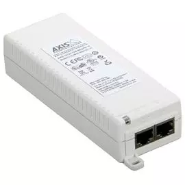 Инжектор PoE Axis T8120 5026-202 однопортовый, обеспечивает питание PoE к продуктам AXIS сетевого видео со встроенной поддержкой PoE