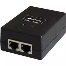 Инжектор PoE Бастион PSE-PoE.220AC/28VA напряжение питания 100-240В, выходное напряжение 55..56В, вых. ток 500мА, макс. вых. мощность 28Вт