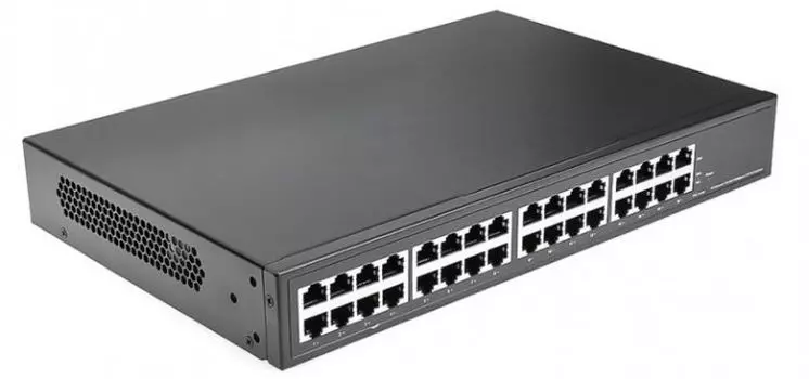 Инжектор PoE NST NS-PI-16G Gigabit Ethernet на 16 портов. Соответствует стандартам PoE IEEE 802.3af/at. Автоматическое определение PoE устройств. Мощн
