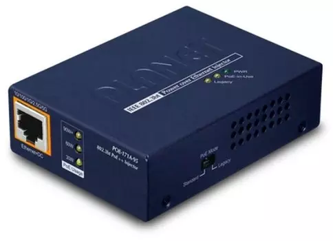 Инжектор PoE Planet POE-171A-95 10/100/1000Mbps 802.3bt PoE++ (95 Ватт)