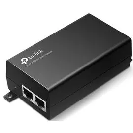 Инжектор PoE TP-LINK TL-PoE160S 802.3af/at, 2 гигабитных порта Ethernet, PoE, настенная/настольная установка, Plug and Play
