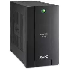 Источник бесперебойного питания APC BC750-RS Back-UPS 750VA/415W, 230V, 4*EURO (1 Surge & 3 batt.), USB