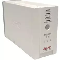 Источник бесперебойного питания APC BK650EI Back-UPS CS 650VA/400W, 230V, 4xC13 outlets (1 Surge &amp; 3 batt.), Data/DSL protection, USB, PCh