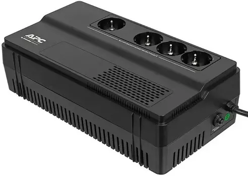 Источник бесперебойного питания APC Easy Back-UPS BV500I-GR (УЦЕНЕННЫЙ) 500 BA, автоматическая регулировка напряжения, розетка Schuko, 230 В