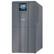 Источник бесперебойного питания APC SMC3000I-RS Smart-UPS C 3000VA/2100W, 230V, Line-Interactive, Out: 220-240V 6xC13/1xC19, LCD, Gray, No CD/cables
