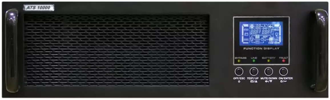 Источник бесперебойного питания АТС-КОНВЕРС ATS 10000 3/1 TX (R) OnePower Pro 10,000ВА/9,000Вт, 3/1 LCD, SNMP, USB, RS-232, EPO, cиловой модуль