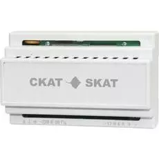 Источник бесперебойного питания Бастион SKAT-12-6.0DIN Uвых.13,5…13,9В, Iвых.6А, пласт. корпус под DIN рейку 35 мм, под АКБ 12В/7Ач