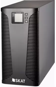 Источник бесперебойного питания Бастион SKAT-UPS 10-3/1-ON-20х9 трехфазный 10кВт, Online синусоида (8995)