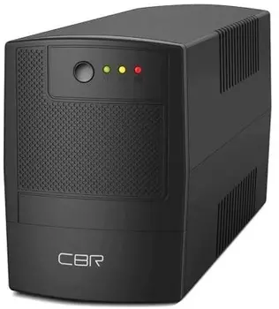 Источник бесперебойного питания CBR UPS-TWK-101EJ-1000 1000VA/600W, Schuko CEE 7 x4 outlets, LED, USB Type-B, RJ11/45, AVR, 12V/7Ah*2