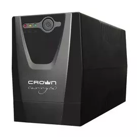 Источник бесперебойного питания Crown CMU-650X CM000001506 line-Intractive, 650VA\300W, AVR, 1*IEC+1*EURO