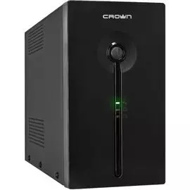 Источник бесперебойного питания Crown CMU-SP2000 COMBO USB line-Interactive, 2000VA/1200W, 4*IEC+2*EURO+1*IEC bybass, USB-порт, металл