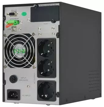 Источник бесперебойного питания Crown CMUOA-350-2K EURO CM000001881 On-line, 2000VA/1800W, порт USB, 4*EURO слот SNMP