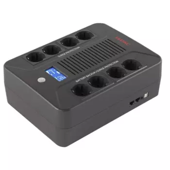 Источник бесперебойного питания DKC INFOPDU800LCD линейно-интерактивный, серии Info PDU, 800 ВА/480 Вт,1/1,8xSchuko, LCD, 1x8Aч