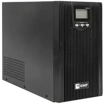 Источник бесперебойного питания EKF PSW-630TB E-Power PSW 600-TB 3000 ВА,2400Вт,USB,RJ45,3хСE13,3xSchuko