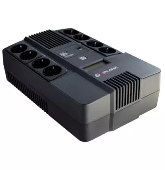 Источник бесперебойного питания Ермак СБП ЕРМАК 220-220.0,8-32-ВН Линейно-интерактивный 800 ВА/480 Вт, 8xSchuko, ЖК, 2хUSB (Минпромторг)