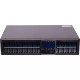 Источник бесперебойного питания GIGALINK GL-UPS-OL01-1-1/10A 1000VA/900W без батарей (1/1 однофазный) ток заряда 10A, гулбина 405 мм