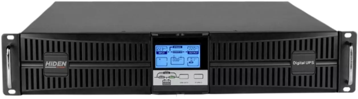 Источник бесперебойного питания HIDEN EXPERT UDC92010H-RT внешние акб 96/108/120В, 16/18/20 АКБ, ЗУ 5А, 10 kVA/10 kW