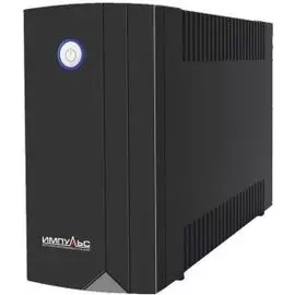 Источник бесперебойного питания Импульс Юниор 850 JN85101 line-interactive, 850 ВА/480 Вт, 4хIEC 320 C13