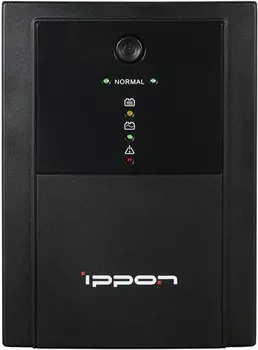 Источник бесперебойного питания Ippon Back Basic 1500 Euro (УЦЕНЕННЫЙ) Back Basic 1500 Euro 900Вт 1500ВА черный, ИЗ РЕМОНТА, гарантия магазина 1 меся