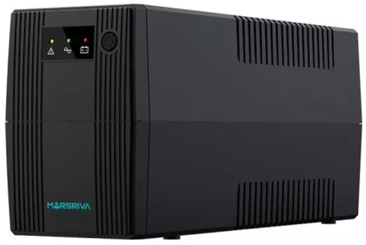 Источник бесперебойного питания Marsriva MR-UF1050 Smart Линейно-Интерактивный, 1050ВА/630Вт, LED, 4 АС Выхода, 2*12B/9Ач, без USB