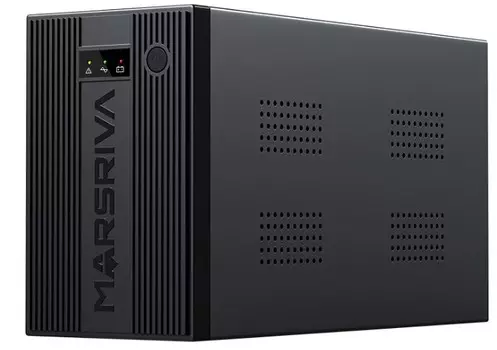 Источник бесперебойного питания Marsriva MR-UF1250 Smart Линейно-Интерактивный, 1250ВА/750Вт, LED, 4 АС Выхода, 2*12B/9Ач, без USB