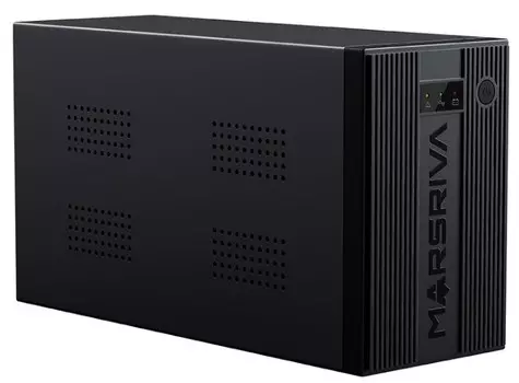 Источник бесперебойного питания Marsriva MR-UF1500 Smart Линейно-Интерактивный, 1500ВА/900Вт, LED, 4 АС Выхода, 2*12B/9Ач, без USB