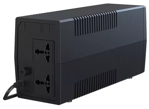 Источник бесперебойного питания Marsriva MR-UF650 Smart Линейно-Интерактивный, 650ВА/390Вт, LED, 2 АС Выхода, 1*12B/7Ач, без USB