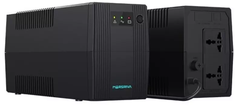 Источник бесперебойного питания Marsriva MR-UF850 Smart Линейно-Интерактивный, 850ВА/510Вт, LED, 2 АС Выхода, 1*12B/9Ач, без USB