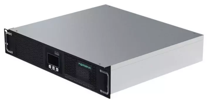 Источник бесперебойного питания Marsriva MR-US6KRT-H Онлайн ИБП Длительного действия 6кВА / 6KВт 192В, 1:1 фаза, без батареи, стоечный